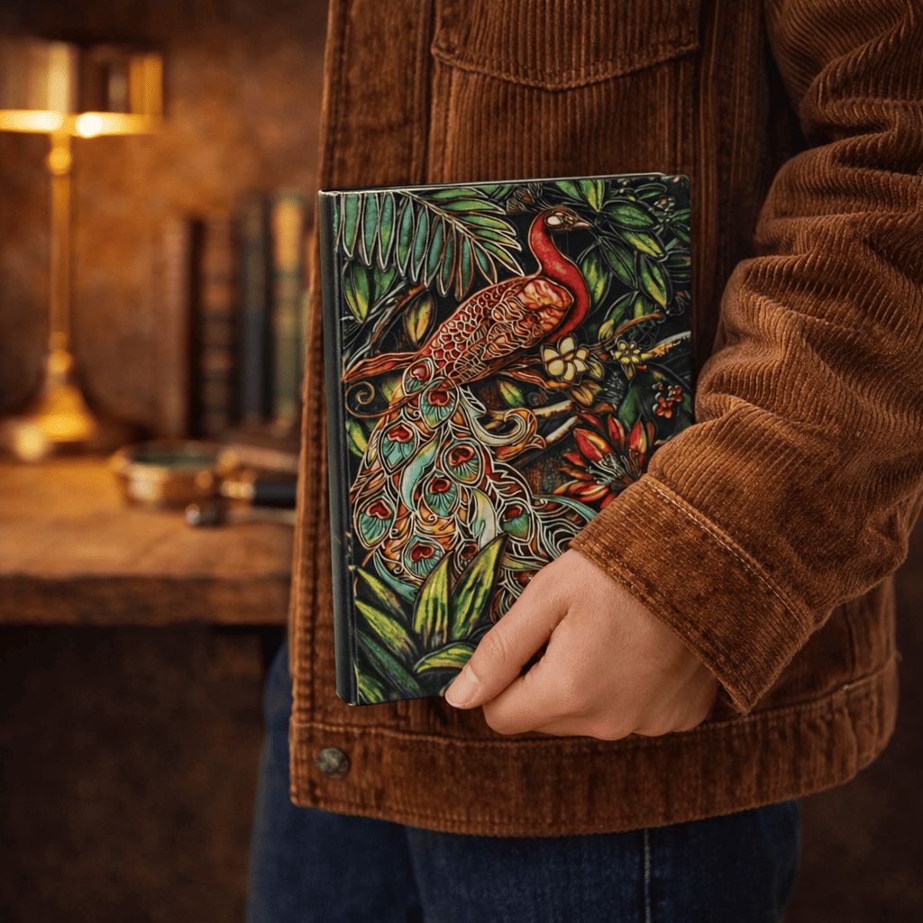 1779515157_Premium 3D Peacock Embossed A5 Leather Notebook Diary for Corporate Gifting- 5
